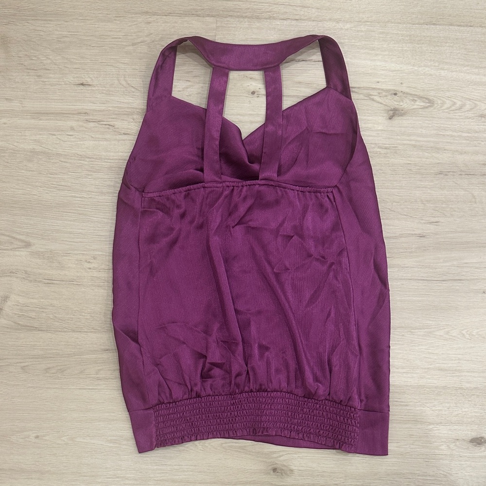Smart Set Deep Purple Top - Picture 3 of 3